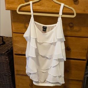 White Torrid Tank size 3